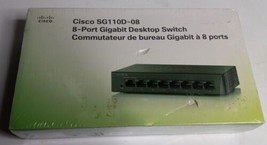 Cisco SG110D-08 Gigabit 8-Port Desktop Ethernet Switch UNIT ONLY FREE S/H - $54.45