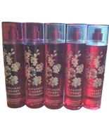 BATH &amp; BODY WORKS JAPANESE CHERRY BLOSSOM FINE FRAGRANCE MIST 8OZ X5 - $1,042.19 MXN