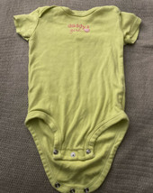 Carter’s Baby One Piece Outfit Daddy’s Girl Green size 6 months - £2.09 GBP