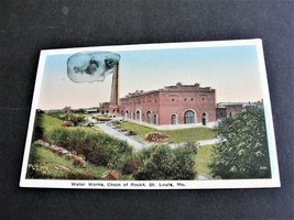 Water works, Chain of Rocks- St. Louis, Ms.- George Washington-1921 Postcard. - £16.34 GBP