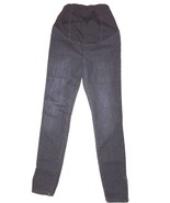 Maternity Skinny Zipper Ankle Jeans Cross over by Ingrid &amp; Isabel Black ... - £7.43 GBP