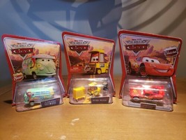 Disney Cars Lightning McQueen Bumper Stickers, Pit Crew Fillmore, &amp; Petrol Pulas - £22.42 GBP