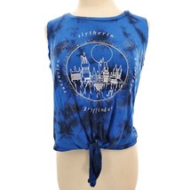 Harry Potter Shirt Tie Dye Hogwarts Crop Top House Sleeveless Tee Womans - $20.57