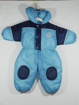 Skyline Robin International Vintage Blue Snowsuit Baby Infant Size 18 Mo... - £11.96 GBP