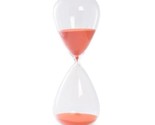 Bey Berk 90-Minute Crystal Sand Timer with Red Orange Sand - £54.31 GBP