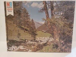 Vintage 1977 Milton Bradley 1500 York Jigsaw Puzzle 8 Woodland Serenity - £32.14 GBP