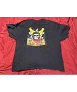 LAMA Perth Amboy Motorcycle T-Shirt Skull Flames Wings Checkered Flags XL - $459.26 MXN