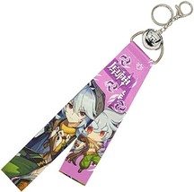 New Genshin Impact Anime Game Lanyard Tag Keychain Badge Holder Razor Electro - £19.66 GBP