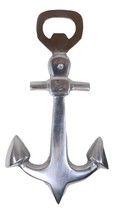 Set Of 2 Aluminum Sleek Nautical Port Sailor Ship Trident Anchor Bottle ... - €23,07 EUR