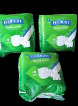 Medline Fitright OptiFit Incontinence Briefs Adult Diapers Medium 20 Ct ... - $39.99