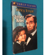THE LITTLEST REBEL with SHIRLEY TEMPLE - VHS VCR TAPE - FREE SHIPPING - $18.49