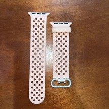 Apple Watch Band Pink Hole Lattice 38/40/41 Series 456789 SE - £3.02 GBP