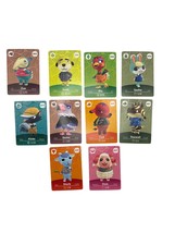 Animal Crossing Amiibo Series 5 Villager Cards Set Of 10 - $19.20