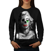 Wellcoda Creepy Celebrity Womens Sweatshirt, Dead Casual Pullover Jumper - £23.10 GBP+