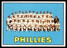 1967 Topps #102 Philadelphia Phillies TC Mid-Grade - £4.52 GBP