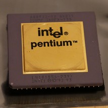 Intel Pentium 90 A80502-90 SX879 CPU Gold Top Bottom Tested &amp; Working 15 - £32.88 GBP