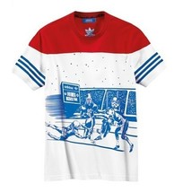 New Adidas Originals Limited Edition Men Starwars Tshirt Red White Summer Rare - £39.08 GBP