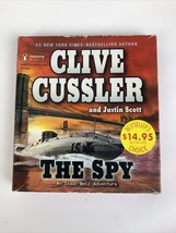 Clive Cussler and Justin Scott &quot; The Spy &quot; An Isaac Bell Adventure Audio Book #9 - £10.30 GBP