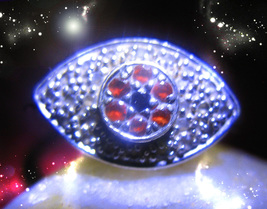 HAUNTED EYE RING ATTRACT WHAT YOU FOCUS ON HIGHEST LIGHT COLLECTION MAGICK image 2