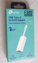 TP-Link USB C to Gigabit Ethernet Adapter UE300C RJ45 Network 1Gbps White - $9.99