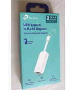 TP-Link USB C to Gigabit Ethernet Adapter UE300C RJ45 Network 1Gbps White - €8,67 EUR