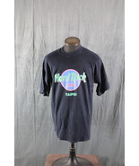 Vintage Graphic T-shirt - Hard Rock Cafe Tapei Neon Graphic - Men&#39;s 2XL - $49.00
