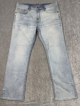 Cody James Jeans Men 35x30 (38x31) Light Wash Straight Leg Denim Classic... - $24.74