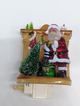 Night Light - Santa Over Fireplace - $12.73