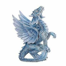 Ebros Sandstorm Cloud Wind Dragon Baby Wyrmling Collectible 4.5&quot;H Anne Stokes - £26.14 GBP