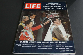 VINTAGE May 25,1962 issue of Life Magazine, featuring Prince Juan Carlos weds !! - £9.50 GBP