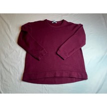 Orvis Sweatshirt Womens Small Red Burgundy Long Sleeve Athleisure Soft P... - $4.50