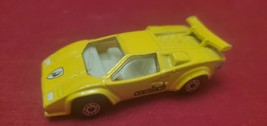 Vintage Matchbox 1985 Lamborghini Countach LP 500S Macau Yellow 1:56 - $5.87