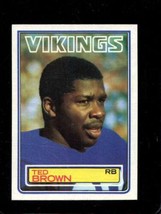 1983 Topps #99 Ted Brown Ex Vikings *X74635 - £0.72 GBP