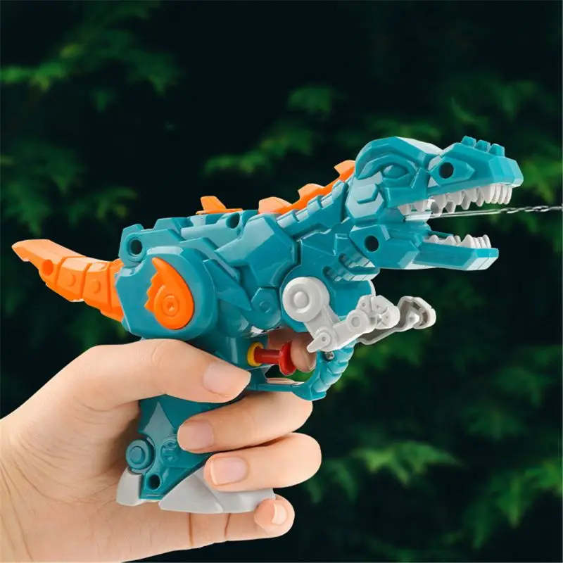 1PC Robot Dinosaur Water Guns Toys Kids Squirt Gun For Child Summer Beach - £9.82 GBP