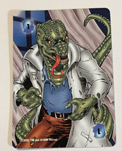 Marvel Overpower Power Cards 1996 Lizard Intellect 1 - £1.02 GBP