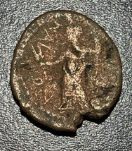 204-187 BC Grec Sicile Katane AE 23.9mm ; 7.01g Janiform Serapis &amp; Demeter Pièce - £62.15 GBP