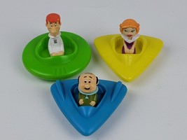 Vintage Lot of 3 1989 Jetsons Hanna Barbera Wendy&#39;s Kids Meal Promo Toy Good Con - £8.10 GBP