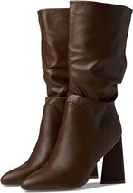 DV Dolce Vita Wandah Womens Slouch Mid-Calf Boots Faux Brown Leather sz ... - $29.65