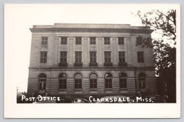 Postcard RPPC Post Office Clarksdale Mississippi ca.1950s - £7.34 GBP