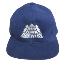 Red Hook Brewery Beer Adjustable Adult Blue Baseball Cap Hat Strap-back  - $12.82