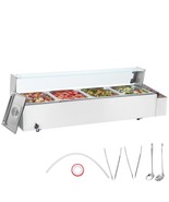 VEVOR 4-Pan Commercial Electric Food Warmer Countertop Buffet 4*12Qt wit... - $6,999.65 MXN