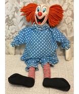 BOZO THE CLOWN Mattel Pull-String Talking Doll - See Video WORKS!!! - $136.72 CAD