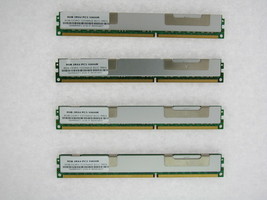 32GB (4X8GB) DDR3 PC3-10600 ECC Reg 240-PIN 1333MHZ (Serveur Mémoire) Bas Profil - £93.55 GBP