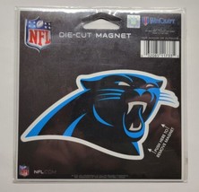 WinCraft NFL Carolina Panthers 4 inch Die-Cut Auto Magnet - £10.34 GBP