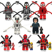 Super Heroes Roit Venom Carnage Anti-Venom Mrs. Chen Building Block Minifigure  - £18.04 GBP