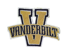 Vanderbilt Commodores logo Iron On Patch - £3.91 GBP