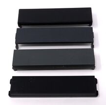 BLACK/DARK GRAY 3.5" DRIVE BAY COVER BLANK, 4 PACK - NEW - $24.98