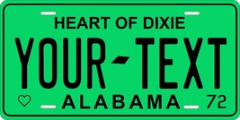 Alabama 1972 License Plate Personalized Custom Car Auto Bike Motorcycle Moped - £8.70 GBP+