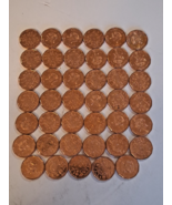 1987 Bank Of Uganda 2 shillings Coin 41 Coins Lot UNC. - $19.79