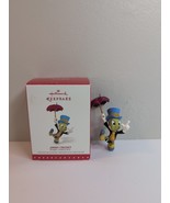 2015 Jiminy Cricket Hallmark Ornament Limited Pinocchio Disney - $33.85 CAD